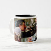 Die Auslieferung von Breda Zweifarbige Tasse (Vorderseite Links)