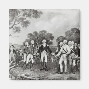 Die Auslieferung von General Burgoyne Saratoga Magnet
