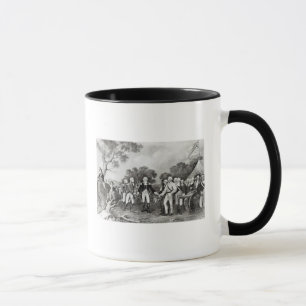 Die Auslieferung von General Burgoyne Saratoga Tasse