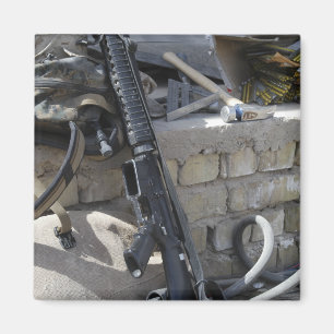 Die Ausrüstung eines Marinesoldaten Magnet