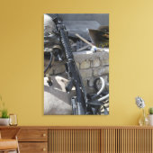 Die Ausrüstung eines Schiffes Leinwanddruck (Insitu (Wohnzimmer))