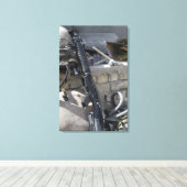 Die Ausrüstung eines Schiffes Leinwanddruck (Insitu (Holzboden))