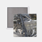 Die Ausrüstung eines Schiffes Magnet (Vorderseite/Rückseite)