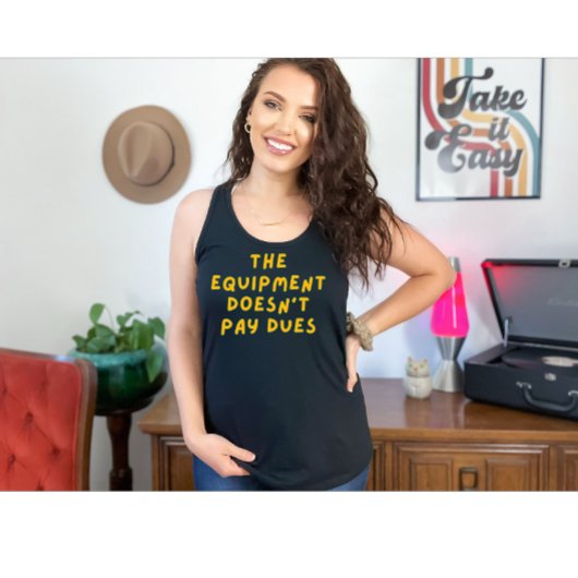 Die Ausrüstung zahlt keine Gebühren Tri-Blend Shirt