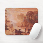 Die Ausschiffung der Krieger in einem Hafen Mousepad (Mit Mouse)