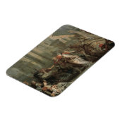 Die Ausschiffung von Cleopatra bei Tarsus (Öl auf Magnet (Linke Seite)