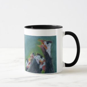 Die Ausschuss-Guinea-Geflügel-Tasse Tasse