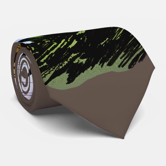 Die Außenanlagen Krawatte (Gerollt)