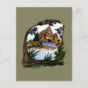 Die Außenanlagen Postkarte