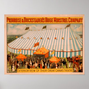 Die Außenansicht des Minnesängers des enormen Poster