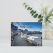 Die Außenbänke Boardwalk North Carolina USA Postkarte (Stehend Vorderseite)