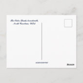 Die Außenbänke Boardwalk North Carolina USA Postkarte (Rückseite)