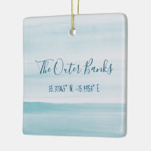 Die Außenbanken Personalisierten Ornamente