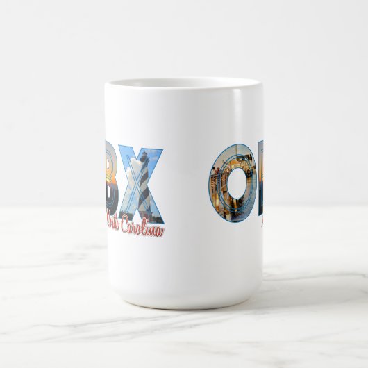 Die Außenbanken von OBX sind stolz II Kaffeetasse (Mittel)