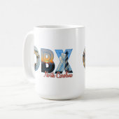 Die Außenbanken von OBX sind stolz II Kaffeetasse (Vorderseite Links)