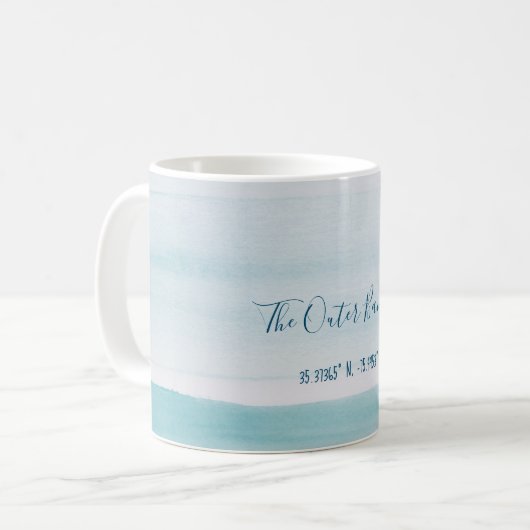 Die äußere Bank-Kaffee-Tasse Kaffeetasse (Vorderseite Links)