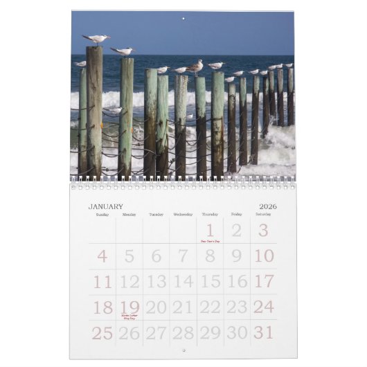 Die äußeren Banken Kalender (Jan 2026)
