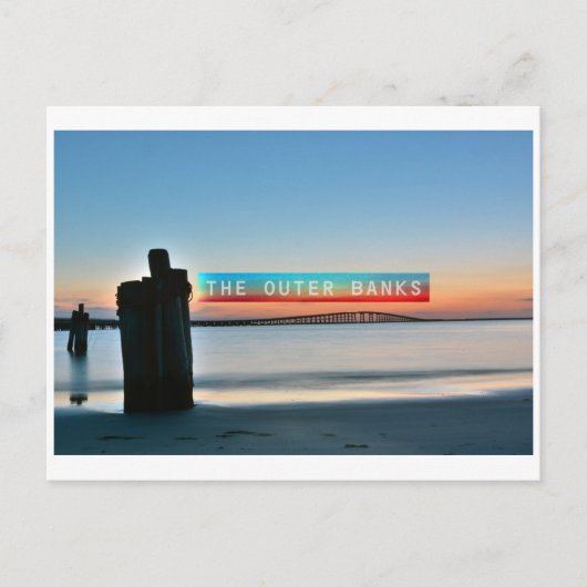 Die äußeren Banken. Postkarte (Vorderseite)