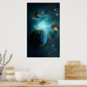 Die äußeren Grenzen Poster (Küche)