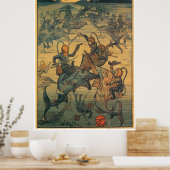 Die außergewöhnlichen Abenteuer von Saturnino Fara Poster (Küche)