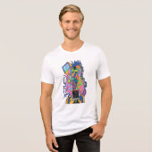 Die äußersten Grenzen Tri-Blend Shirt (Vorderseite voll)