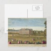 Die Aussicht auf den Königlichen Palast von Kensin Postkarte (Vorne/Hinten)