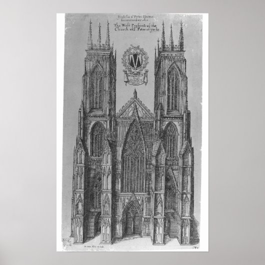 Die Aussicht auf die Kirche des Hl. Peter Poster (Vorne)