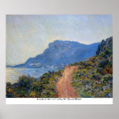 Die Aussicht auf die Küste mit der Bucht von Claud Poster (Vorne)