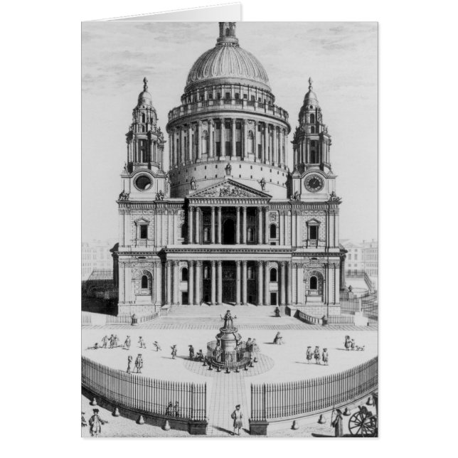 Die Aussicht auf die St. Paul's Cathedral (Vorne)