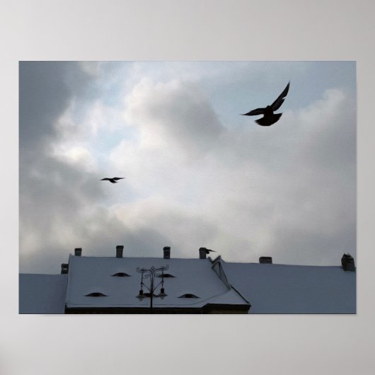 Die Aussicht auf die Stadt Poster (Vorne)