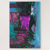 Die Aussicht auf die Stadt vom zentralen Park aus Puzzle (Vertikal)