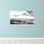 Die Aussicht auf Glasgow Leinwanddruck (Insitu (Holzboden))