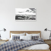 Die Aussicht auf Glasgow Leinwanddruck (Insitu (Schlafzimmer))