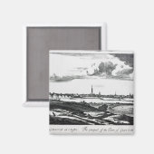 Die Aussicht auf Glasgow Magnet (Vorderseite/Rückseite)