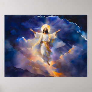 Die Aussicht auf Jesus Christus Poster