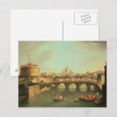 Die Aussicht auf Rom Postkarte (Vorne/Hinten)