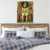 Die Aussicht auf unseren Herrn Leinwanddruck (Insitu (Schlafzimmer))