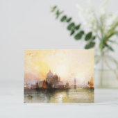 Die Aussicht auf Venedig Postkarte (Stehend Vorderseite)