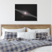 Die Aussicht aus der Nähe Leinwanddruck (Insitu (Schlafzimmer))