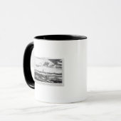 Die Aussicht der Stadt von Glasgow Tasse (Vorderseite Links)