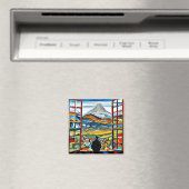 Die Aussicht genießen Magnet (In Situ (Geschirrspüler))