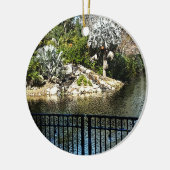 Die Aussicht in Ponte Vedra Florida 1206 Keramik Ornament (Links)