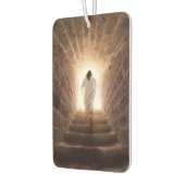 Die Aussicht - Jesus geht ins Licht Autolufterfrischer (Links)