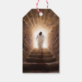 Die Aussicht - Jesus geht ins Licht Geschenkanhänger (Rückseite)