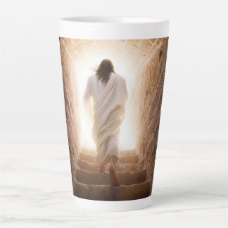 Die Aussicht - Jesus geht ins Licht Milchtasse