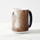 Die Aussicht - Jesus geht ins Licht Verwandlungstasse (VorderseiteRechts)