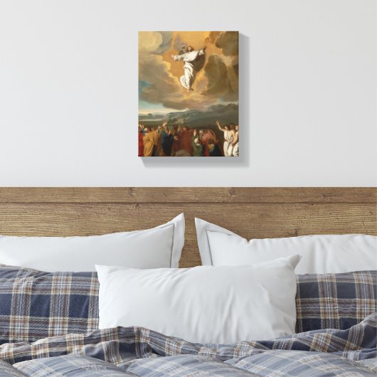 Die Aussicht Leinwanddruck (Insitu (Schlafzimmer))