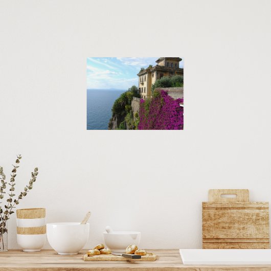 Die Aussicht Poster (Küche)