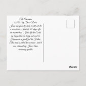 Die Aussicht Postkarte (Rückseite)