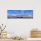 Die Aussicht - Salt Lake City, Utah Poster (Küche)